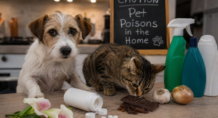 Pet Poisoning: Common Household Dangers